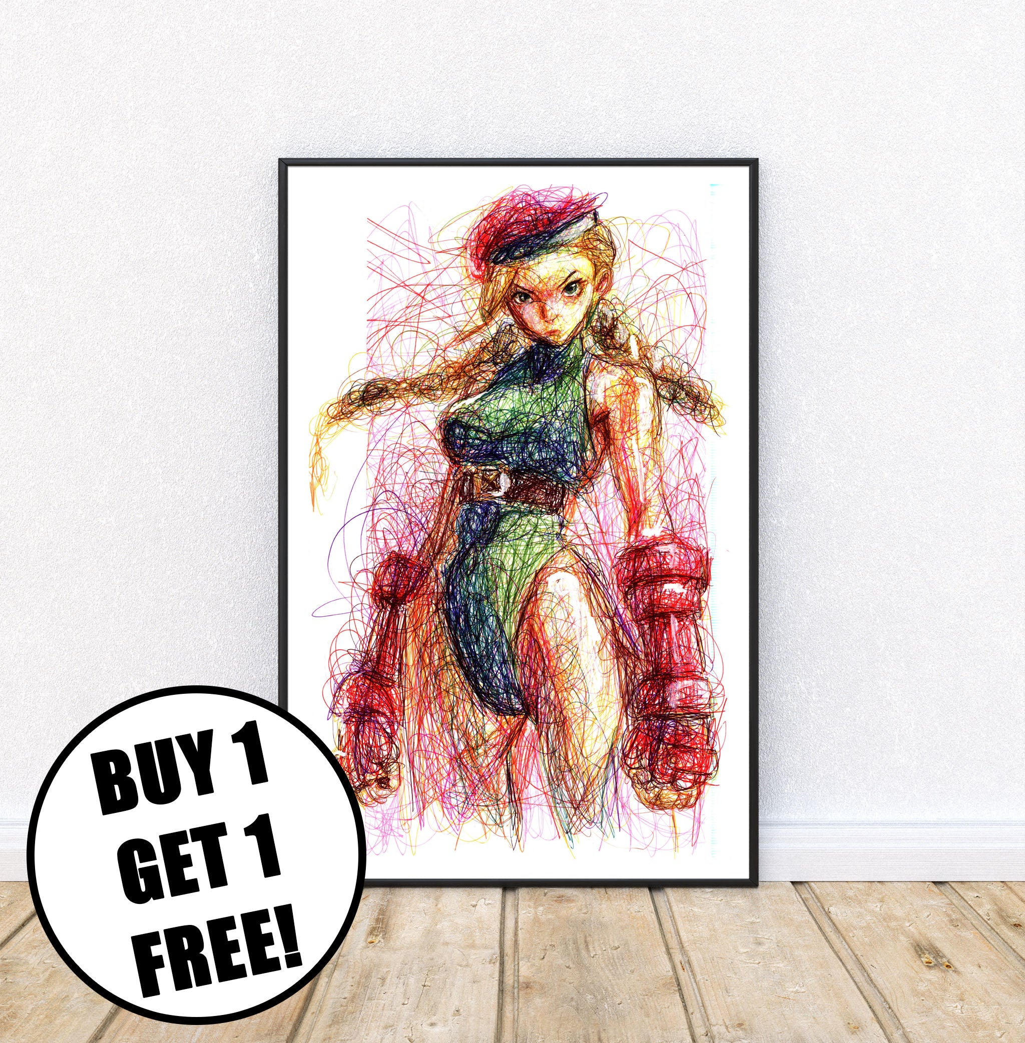 Cammy Ballpoint Pen Print