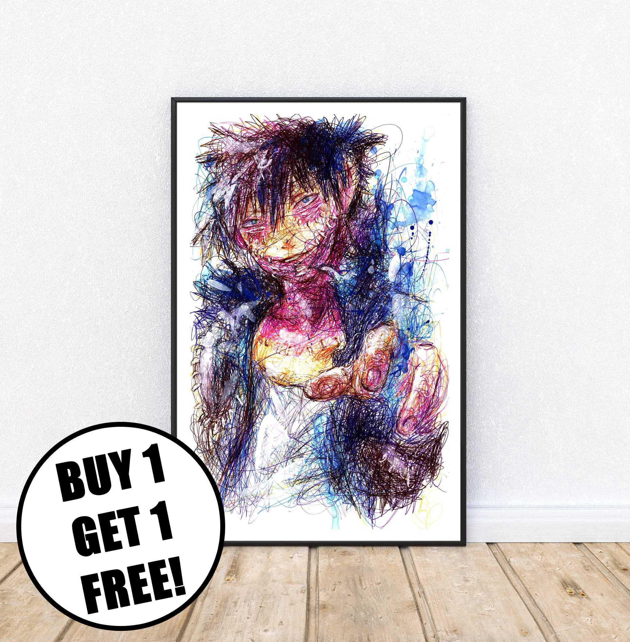 Dabi Ballpoint Pen Print