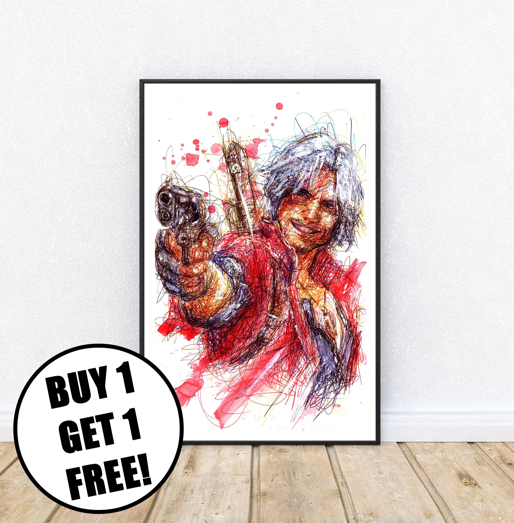 Dante Ballpoint Pen Print