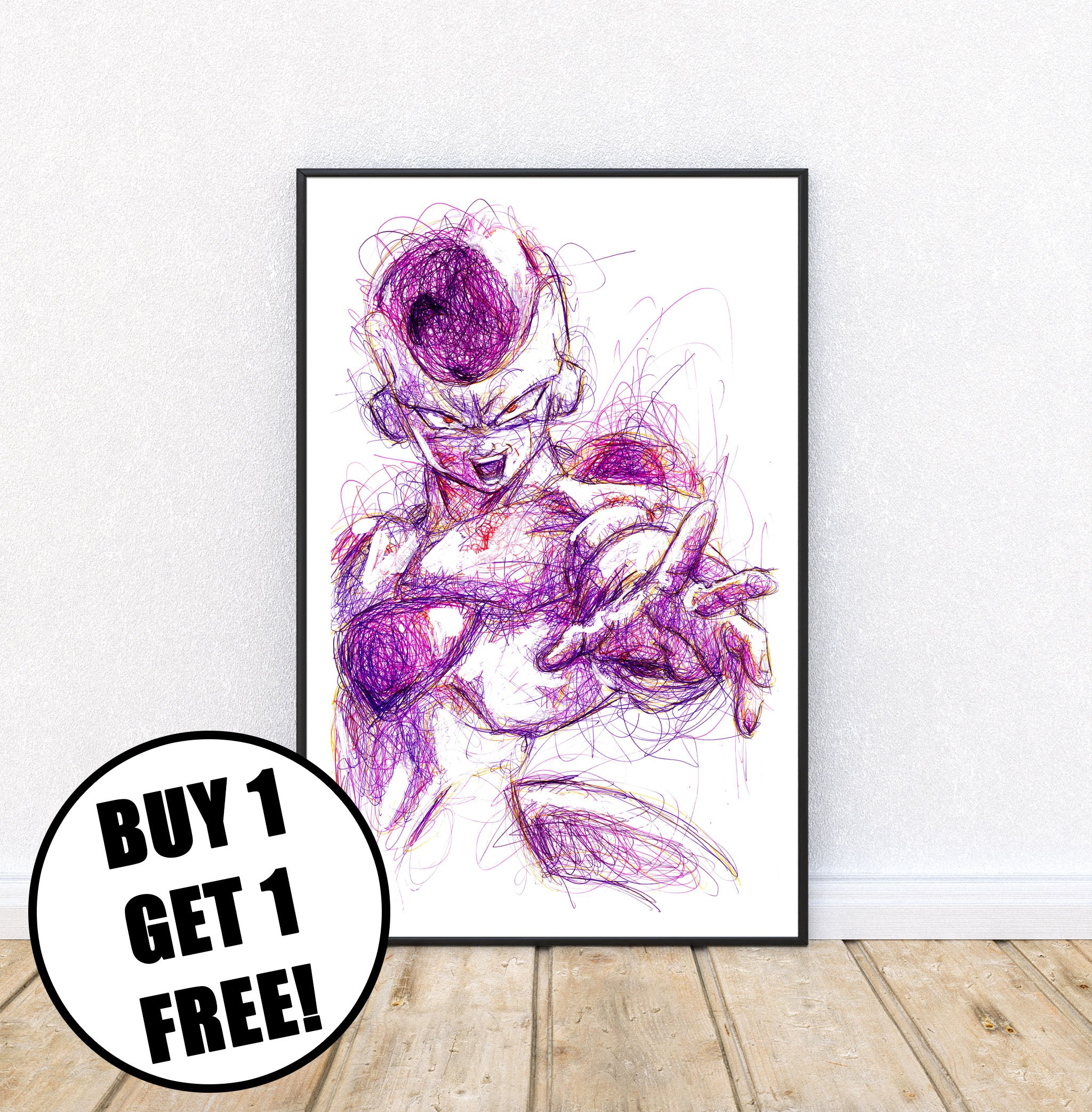 Frieza Ballpoint Pen Print
