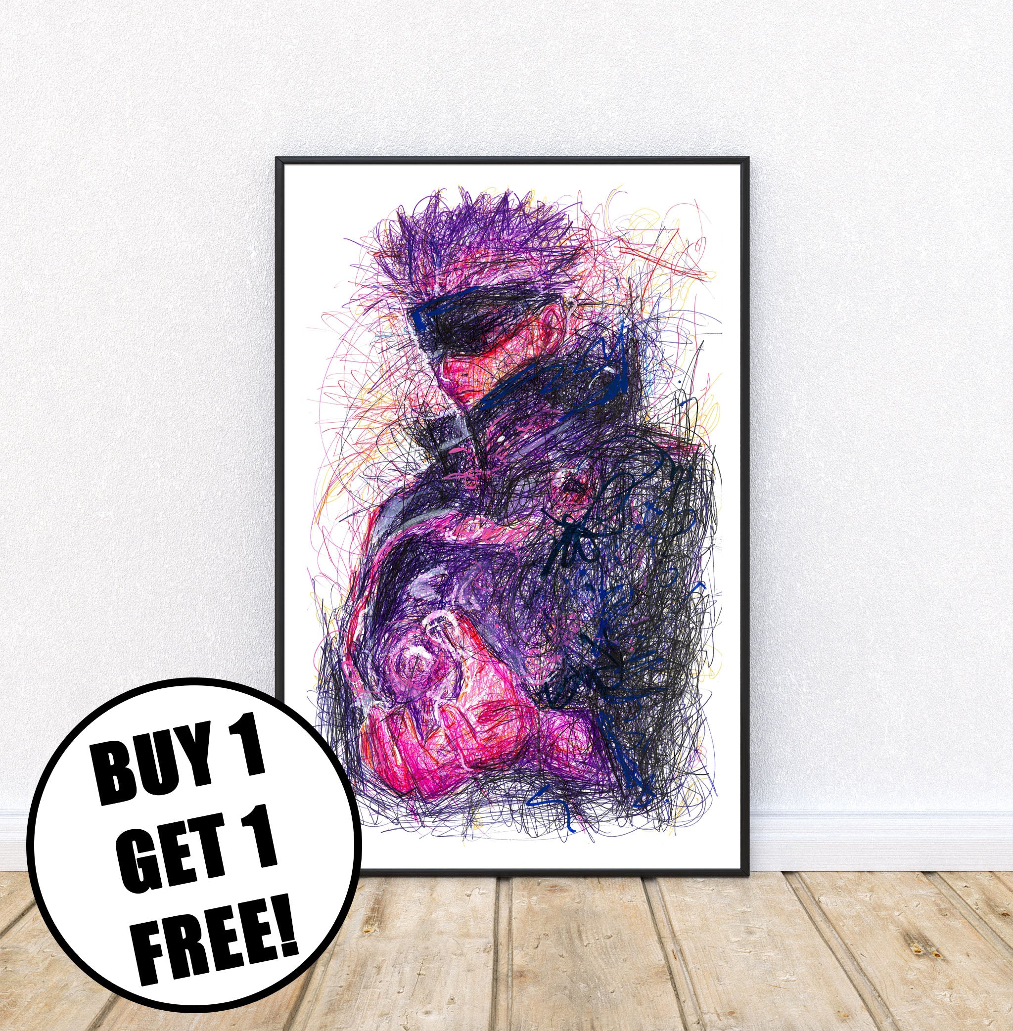 Gojo Ballpoint Pen Print