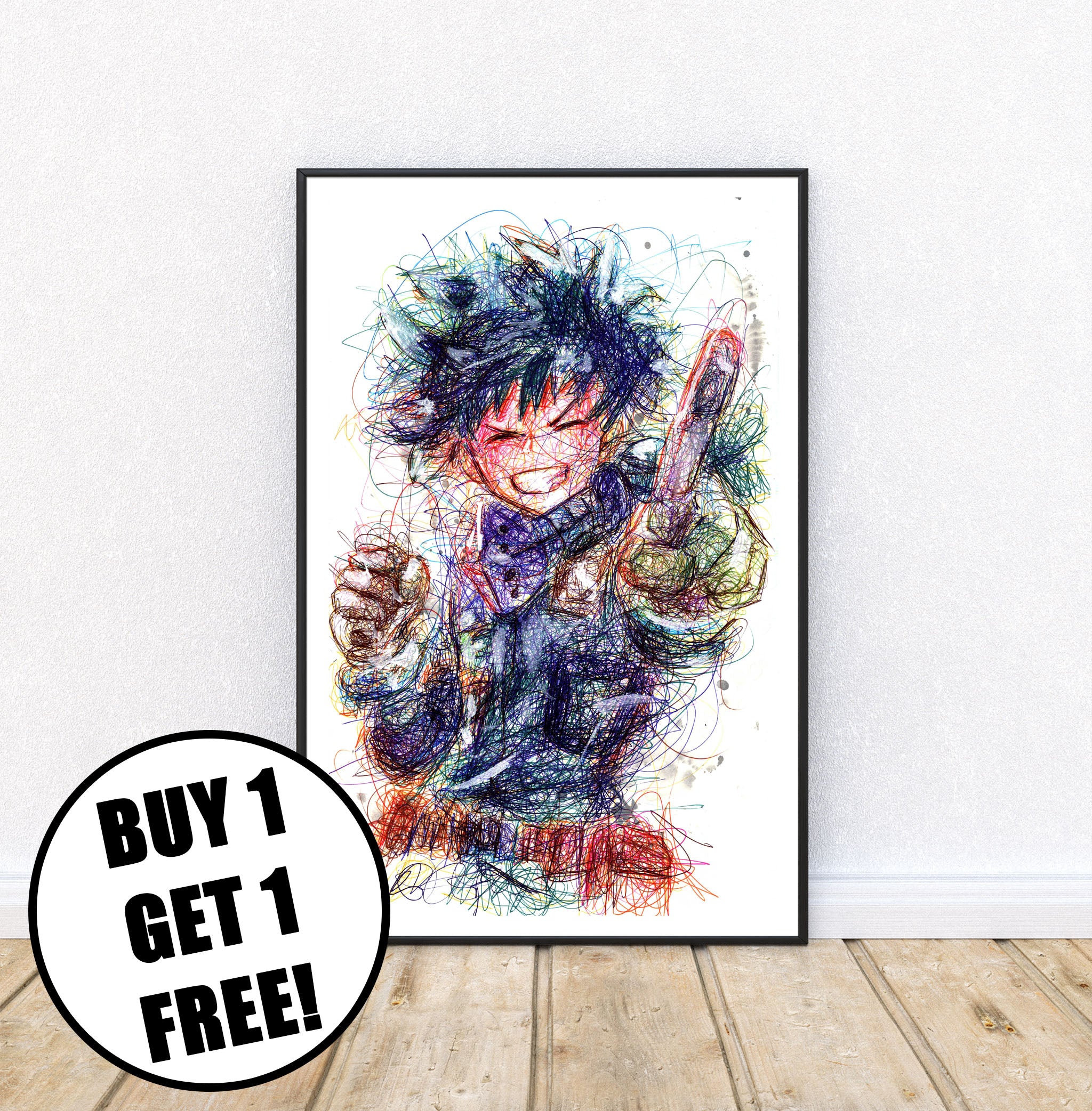 Deku Ballpoint Pen Print