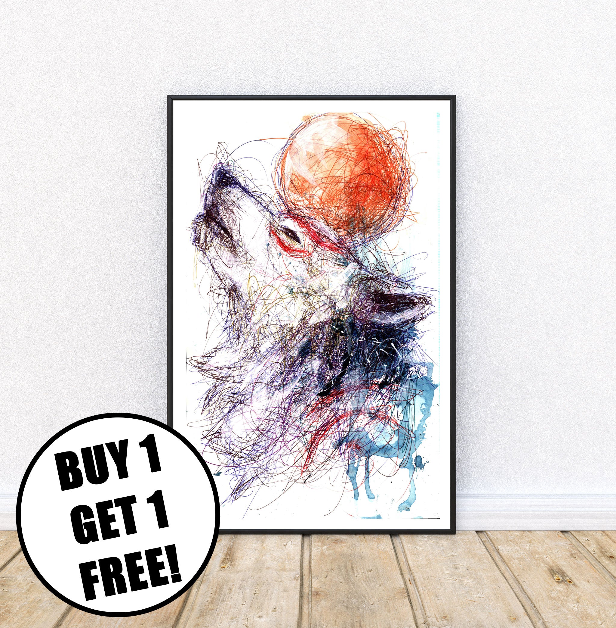 Amaterasu (Okami) Ballpoint Pen Print