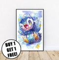 Piplup Ballpoint Pen Print