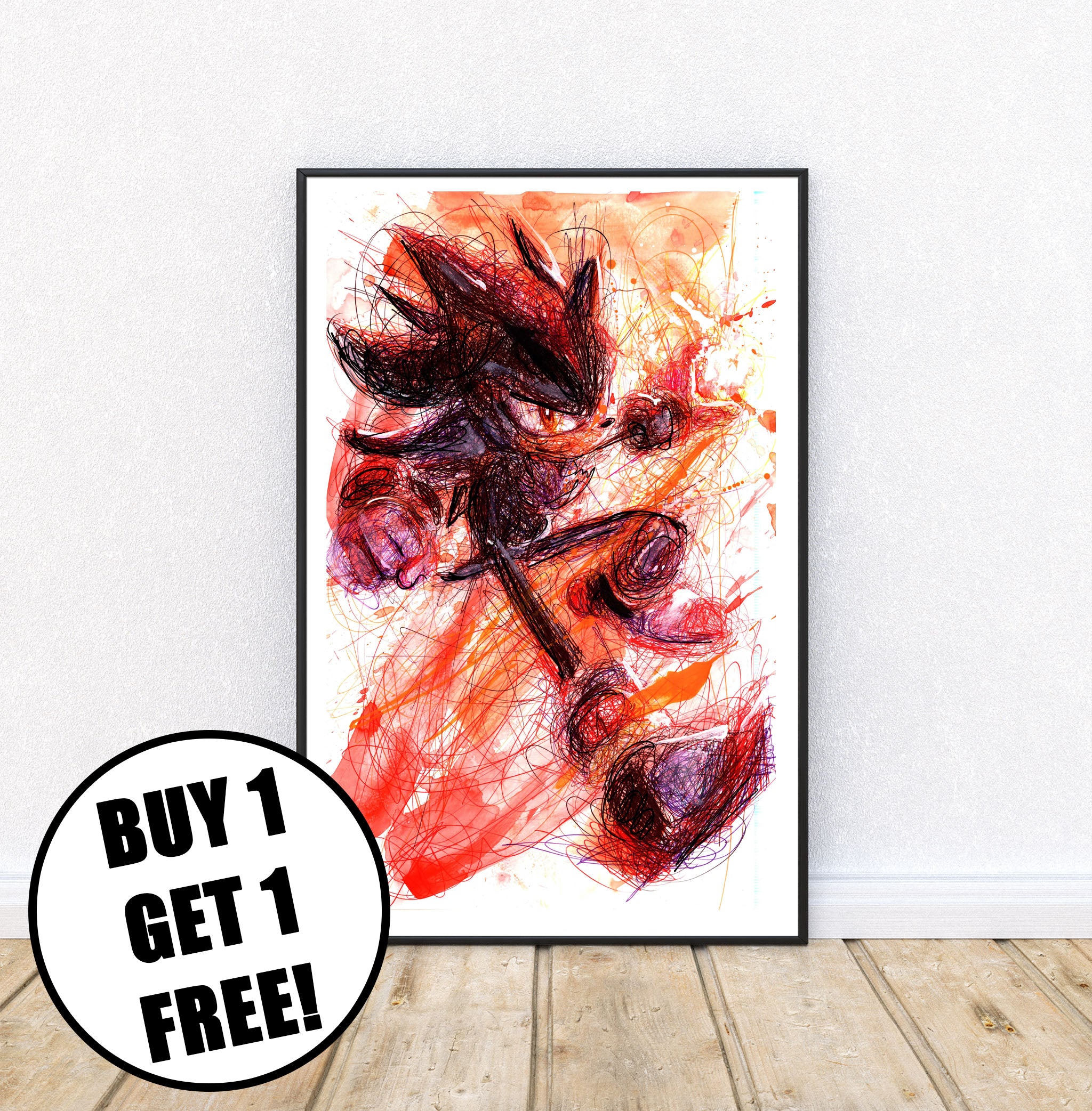 Shadow Ballpoint Pen Print