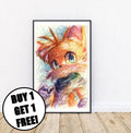 Tails Ballpoint Pen Print