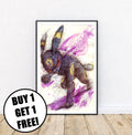 Umbreon Ballpoint Pen Print