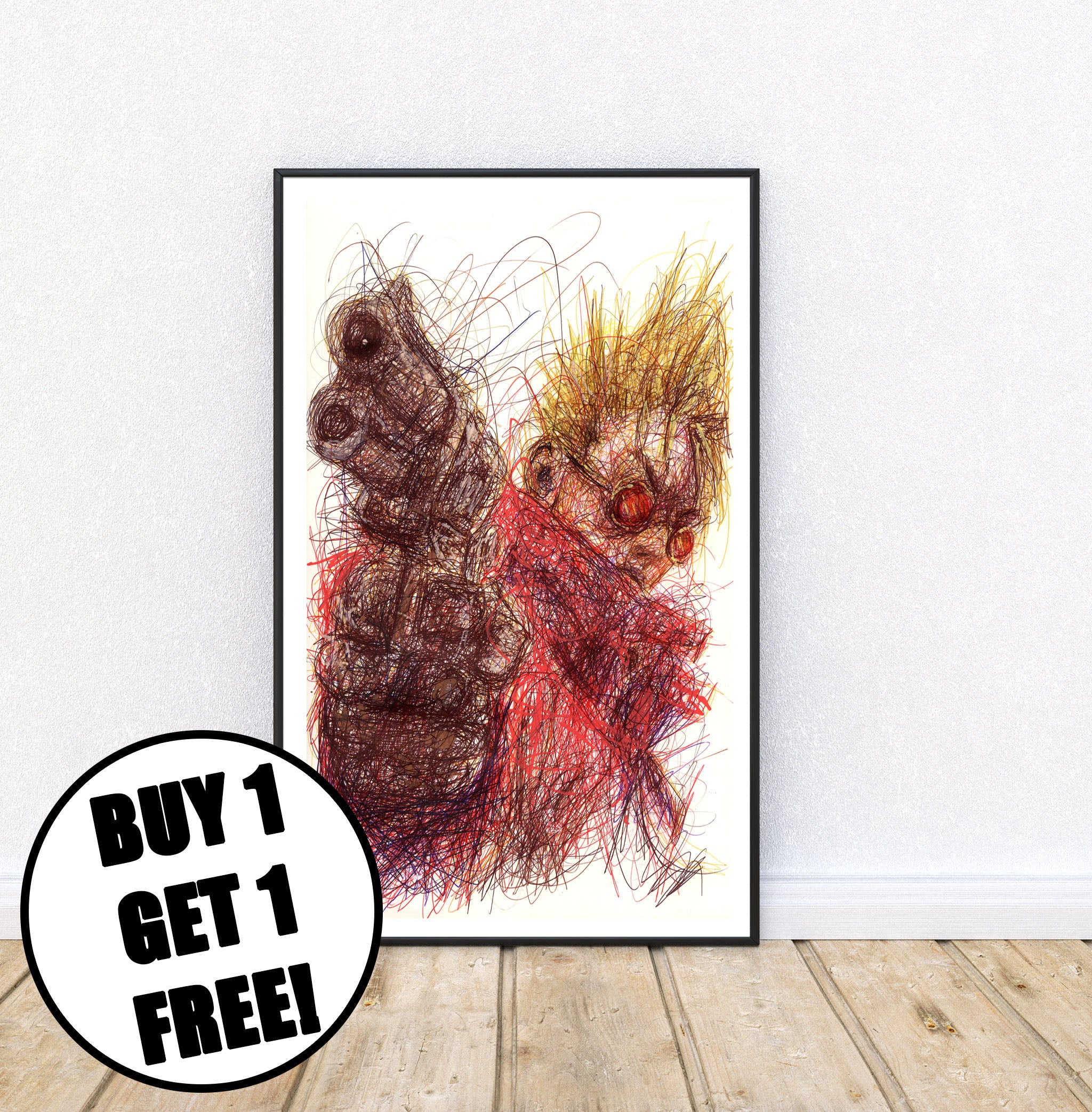 Vash Ballpoint Pen Print